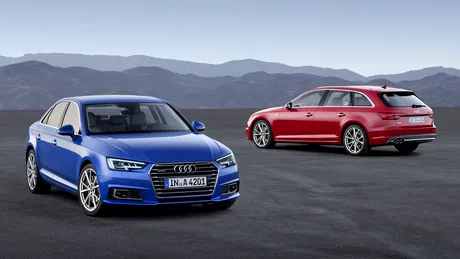 Noul Audi A4 (2015): informaţii şi imagini oficiale cu generaţia B9