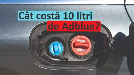 Cât costă să faci plinul de Adblue mașinii tale pe motorină