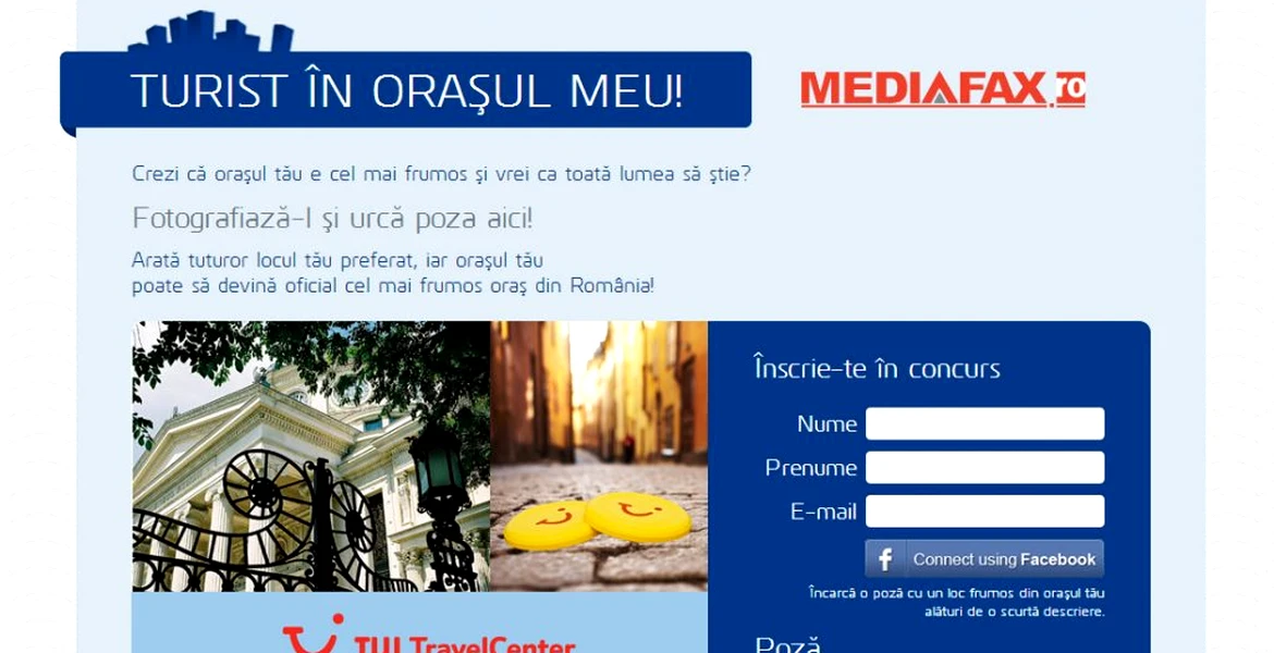 „Turist în oraşul meu”: Bacău, Hunedoara şi Sibiu în topul concursului foto de pe Mediafax.ro