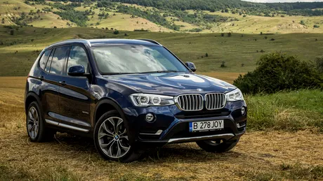 TEST cu BMW X3 facelift. Pachet îmbunătăţit