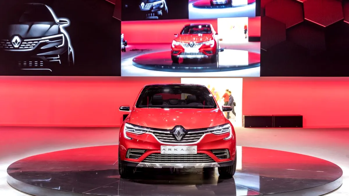 Renault dezvăluie la Moscova noul model ARKANA - VIDEO - GALERIE FOTO