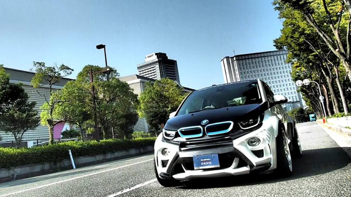 Iată şi primul BMW i3 modificat puternic de Eve.Ryn