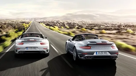 Noile Porsche 911 Turbo Cabrio şi Porsche 911 Turbo S Cabrio au fost dezvăluite