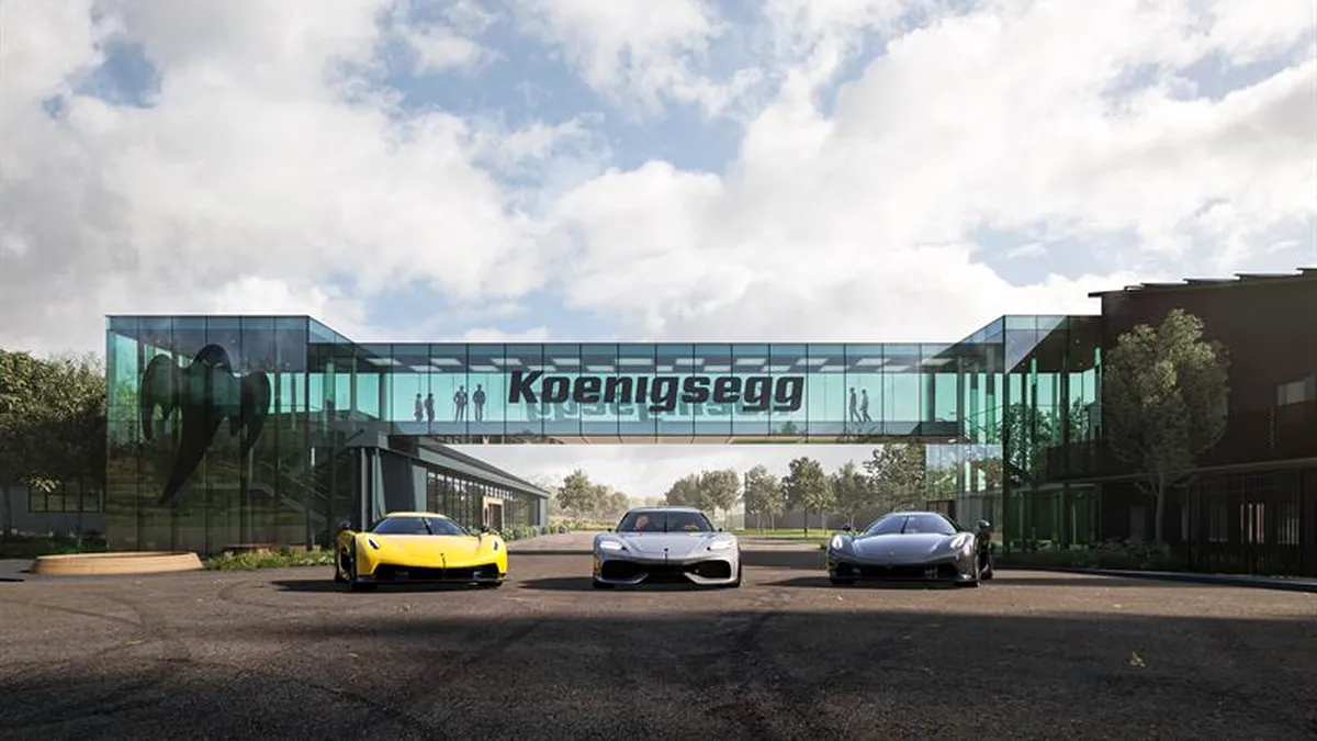 De ce extinde Koenigsegg fabrica din Ängelholm, Suedia
