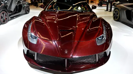 Supercarul Mansory La Revoluzione şi-a făcut apariţia la Frankfurt