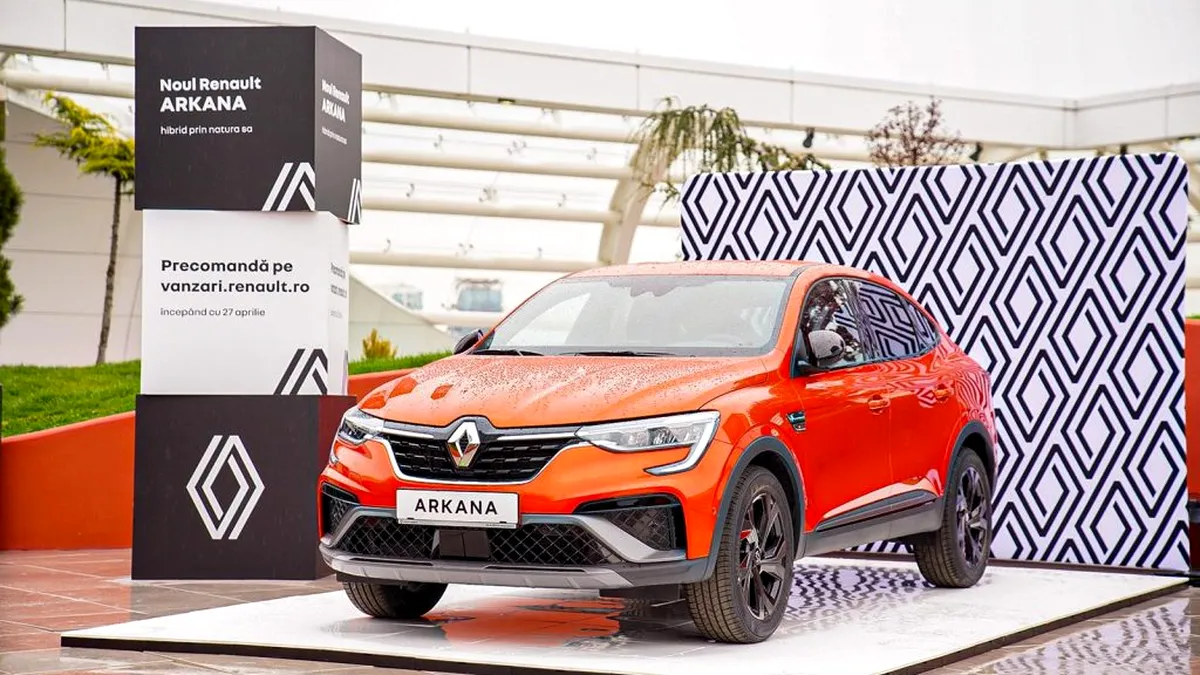Renault Arkana a ajuns în România. Cât costă și când poți să-l comanzi?