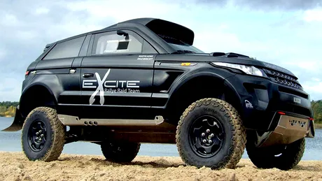 Range Rover Evoque, pregătit pentru Raliul Dakar