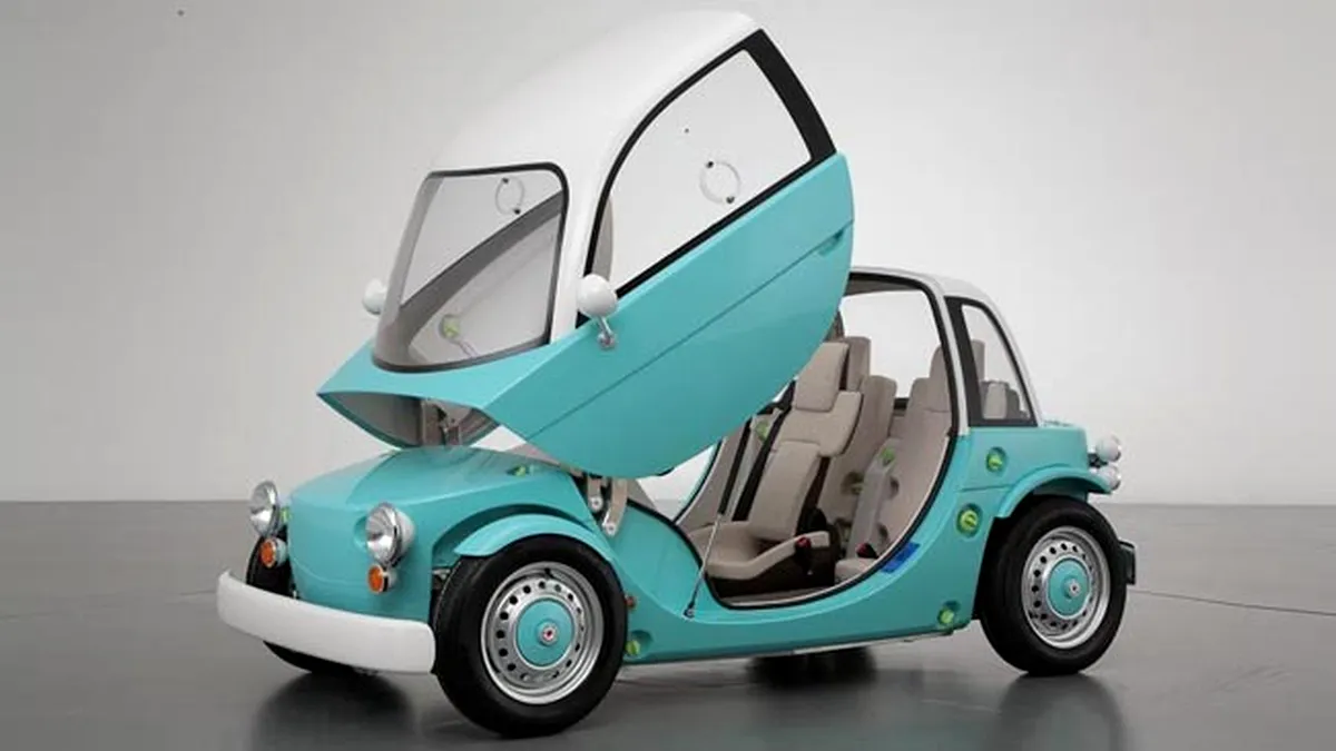 Toyota Camatte este un concept pentru... copii