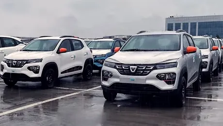 Cum se descurcă Dacia Spring pe ninsoare? Pățania unui șofer care a plecat pe zăpadă cu prima mașină electrică de la Dacia