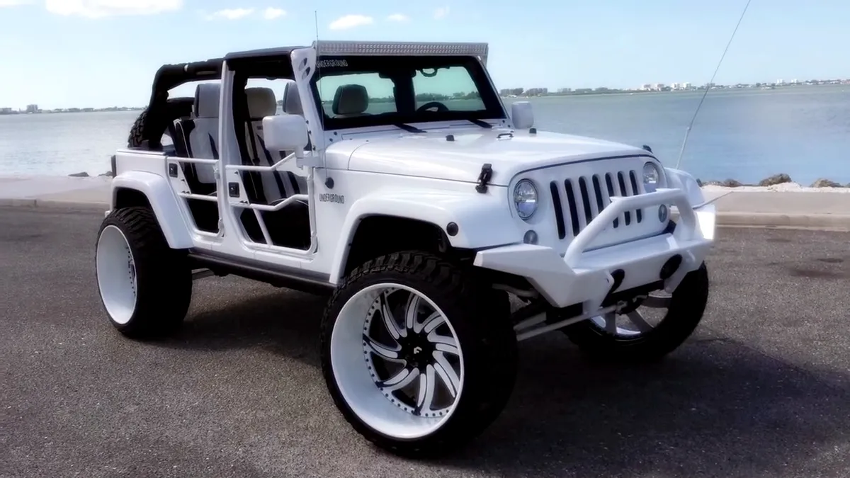 Jeep Wrangler primeşte câteva accesorii de care nu are deloc nevoie