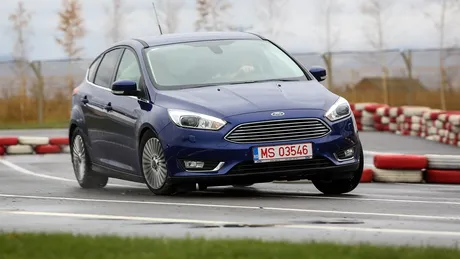 Am testat Ford Focus, în România. Pe circuit