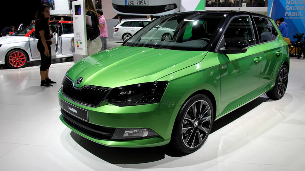 La Paris, noua Skoda Fabia şi-a arătat latura sportivă