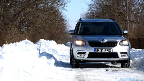 Test în România: Škoda Yeti facelift