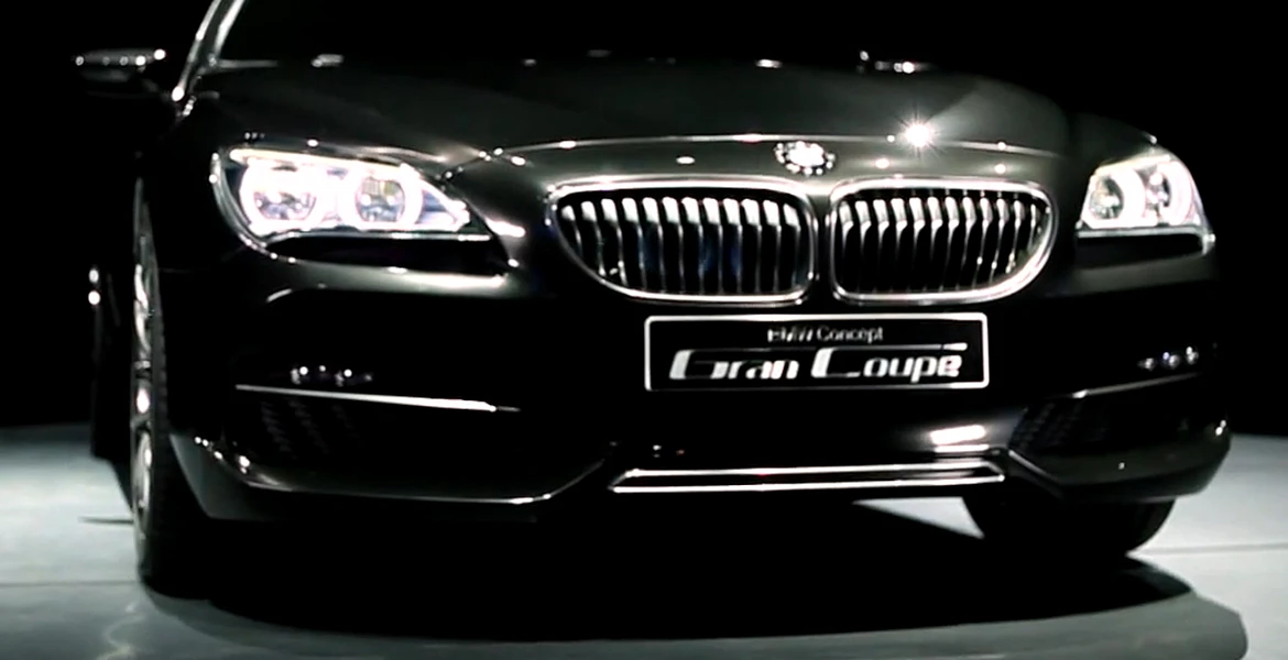 BMW ne prezintă designul lui BMW Gran Coupe