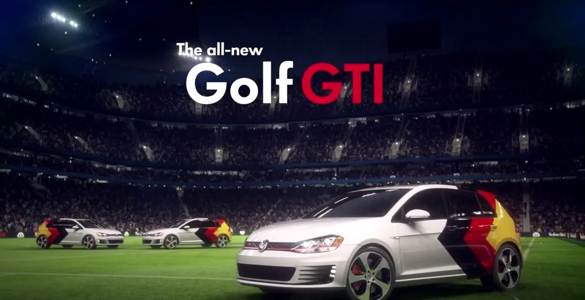 Volkswagen Golf GTi, vedeta auto a Germaniei la CM de Fotbal 2014