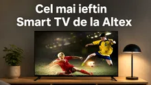 Cel mai ieftin Smart TV de la Altex costă 549 de lei. Ce primești pentru acest preț?