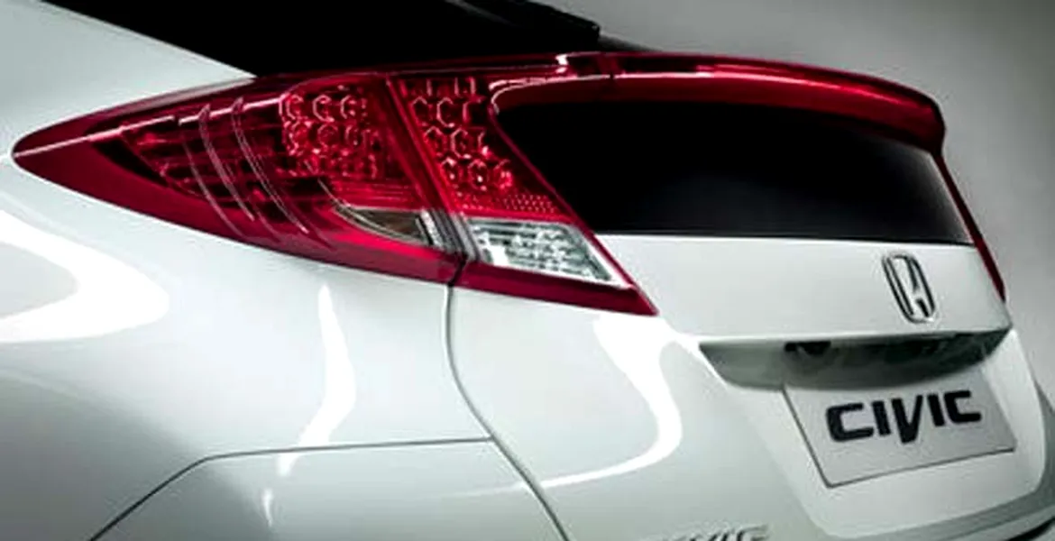 Teaser pentru Frankfurt 2011: prima poză cu noua Honda Civic