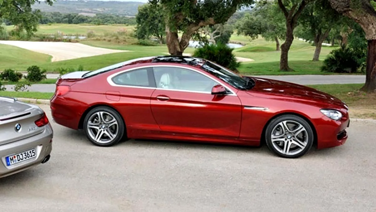 BMW Seria 6 Coupe - detalii şi imagini oficiale cu noul BMW Seria 6 Coupe