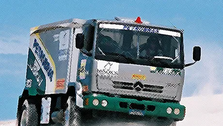 Trafic de cocaină cu un camion Dakar