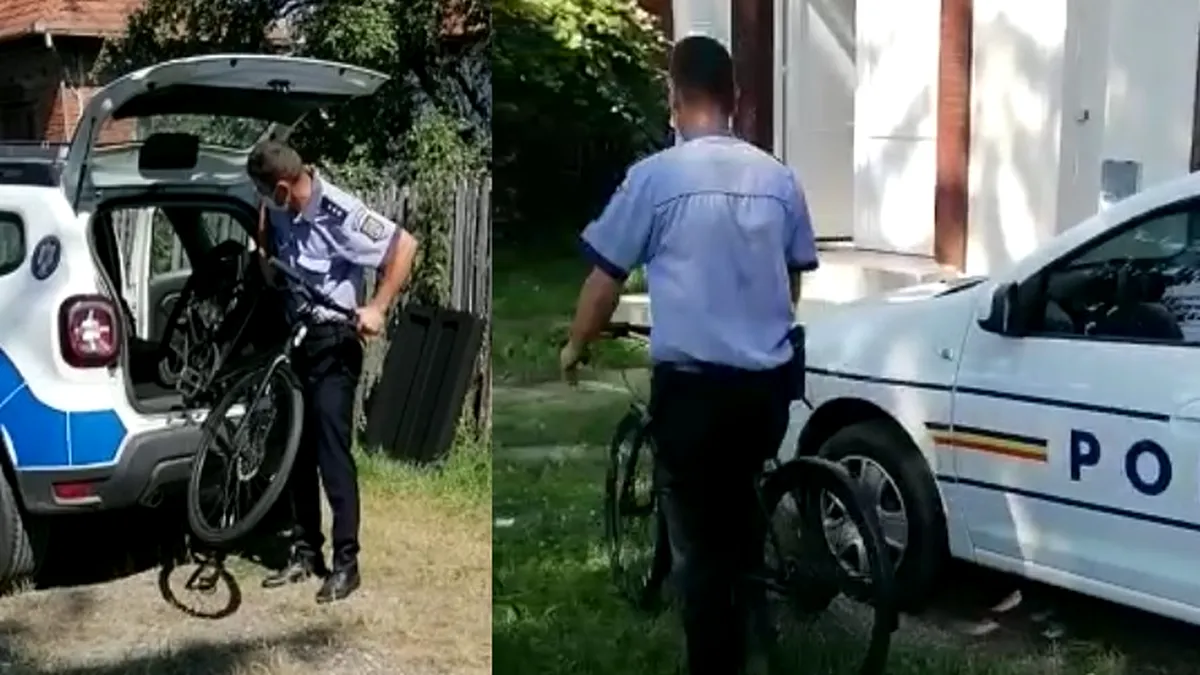 O bicicletă electrică furată din Germania a fost recuperată din Argeș. Hoții au omis un detaliu important - VIDEO