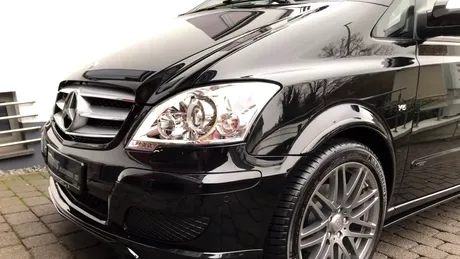 Un Mercedes-Benz Viano preparat de Brabus și cumpărat cu peste 500.000 de euro a fost scos la licitație. Acum se vinde cu 65.000 de euro