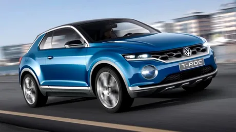 Volkswagen T-Roc prefigurează un SUV VW mai mic decât Tiguan