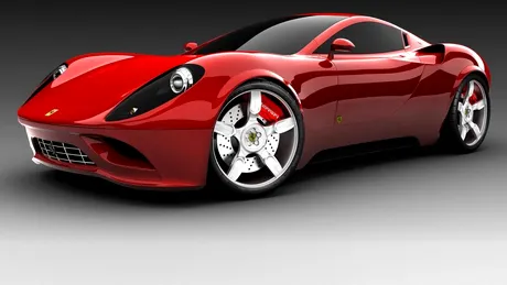 Ferrari Dino - schiţă-concept