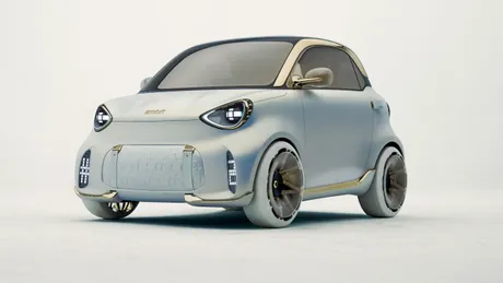 Smart prezintă conceptul pentru urmașul modelului Fortwo. Modelul electric va avea o autonomie de 300 km