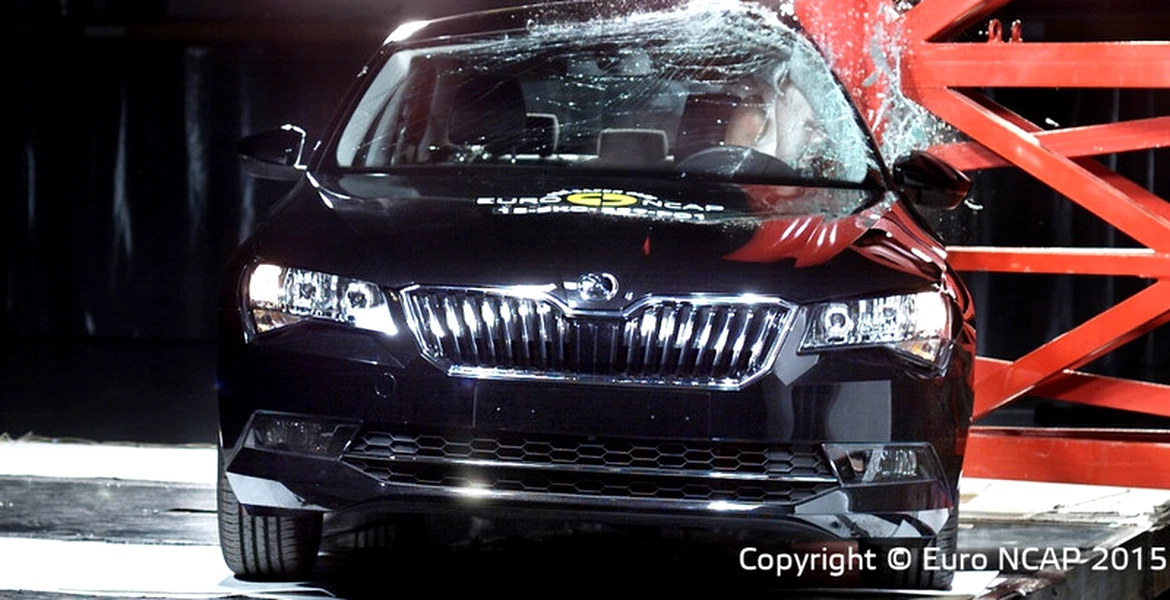 Testate la Euro NCAP: Skoda Superb, Hyundai i20 şi Fiat Panda Cross (VIDEO)