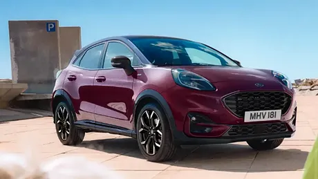 Ford lansează în Marea Britanie noua versiune Puma Vivid Ruby Edition