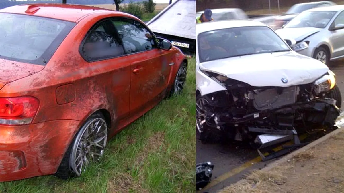 Noi accidente cu modele BMW Seria 1 M
