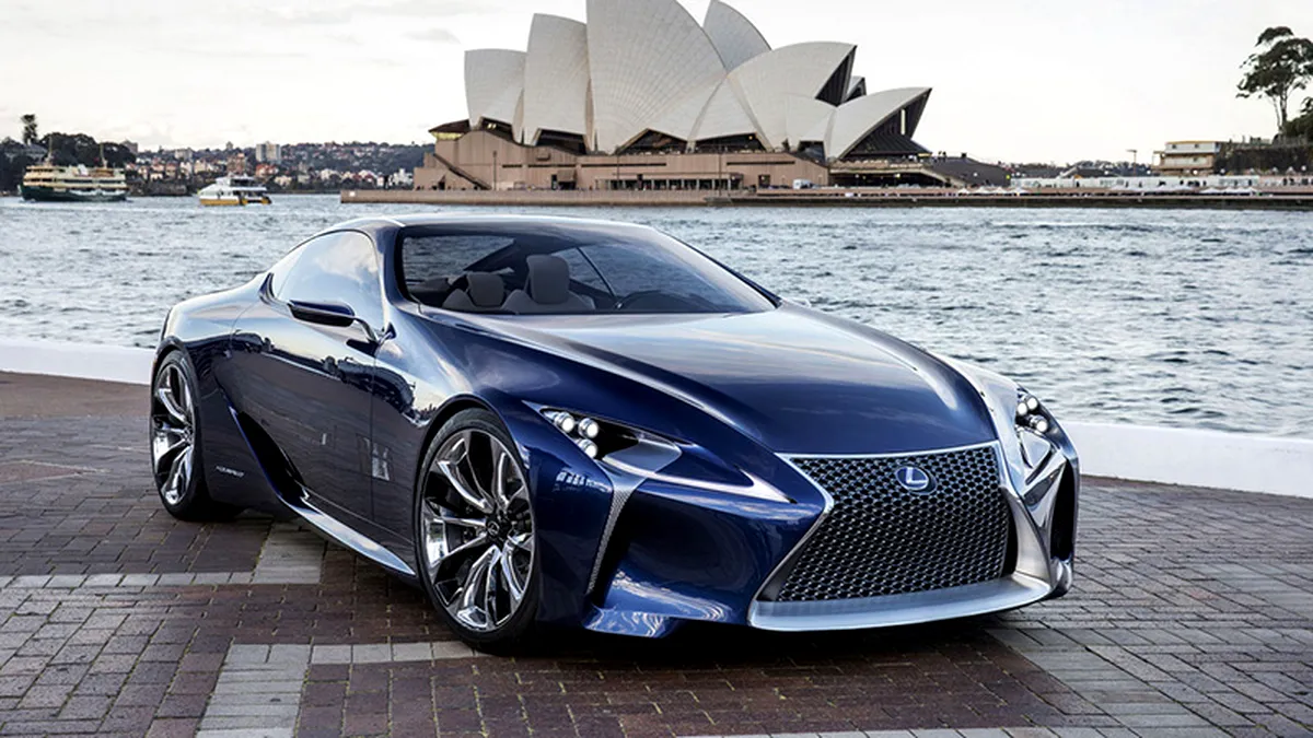 Lexus prezintă conceptul LF-LC Blue în Australia