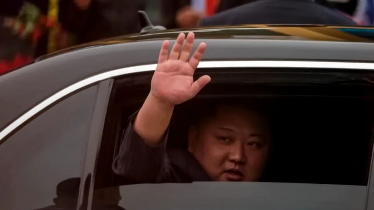 Două vehicule blindate au ajuns în Coreea de Nord deşi restricţiile sunt dure. Beneficiarul nu poate fi decât Kim Jong-un
