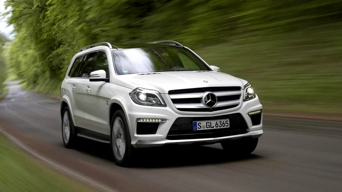 Noul Mercedes-Benz GL 63 AMG, imagini şi informaţii oficiale