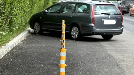 2025: Ce valoare legală au stâlpișorii din trafic? Iei amendă dacă treci peste ei?