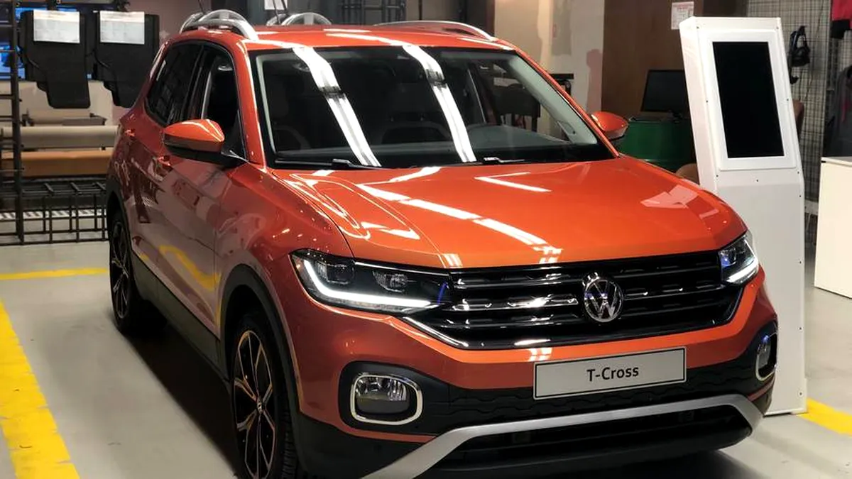 T-Cross, cel mai mic SUV Volkswagen, va fi expus în Plaza România la doar o luna după lansarea mondială
