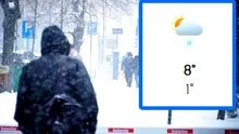 Meteorologii Accuweather au modificat prognoza. Care este ultima zi în care ninge primăvara asta, în România