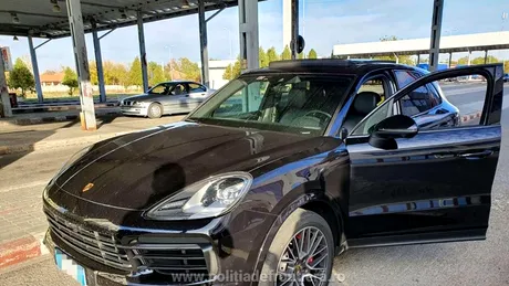 Porsche Cayenne de 100.000 de euro, căutat în Italia, descoperit în România -  FOTO 