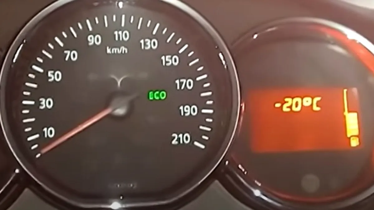 Cât de repede pornește un motor de Dacia Sandero 0.9 TCe la -20 de grade Celsius - VIDEO