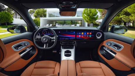 Mercedes-Benz a prezentat primele imagini cu viitorul GLB, oferind o privire asupra interiorului și a noilor tehnologii