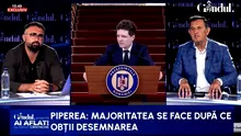 Gheorghe Piperea, premierul României!? „Mi-aș asuma...” / „Firesc ar fi să avem guvern PSD-AUR”