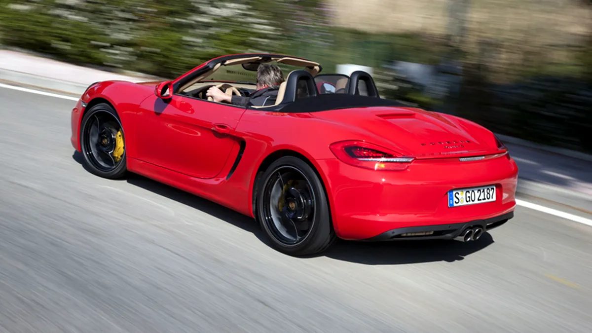 Am condus noul Boxster S – Porsche cel Pur