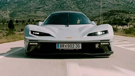 KTM prezintă noul X-Bow GT-XR: motor Audi 2.5 TFSI de 500 CP și 280 km/h viteză maximă