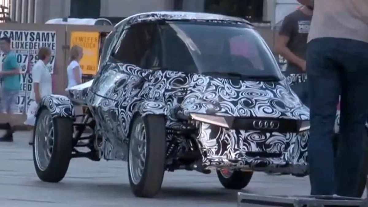 Poze spion cu un nou concept Audi pentru Frankfurt 2011