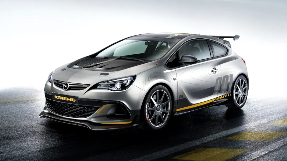 Opel Astra OPC Extreme, pregătit pentru Geneva. UPDATE