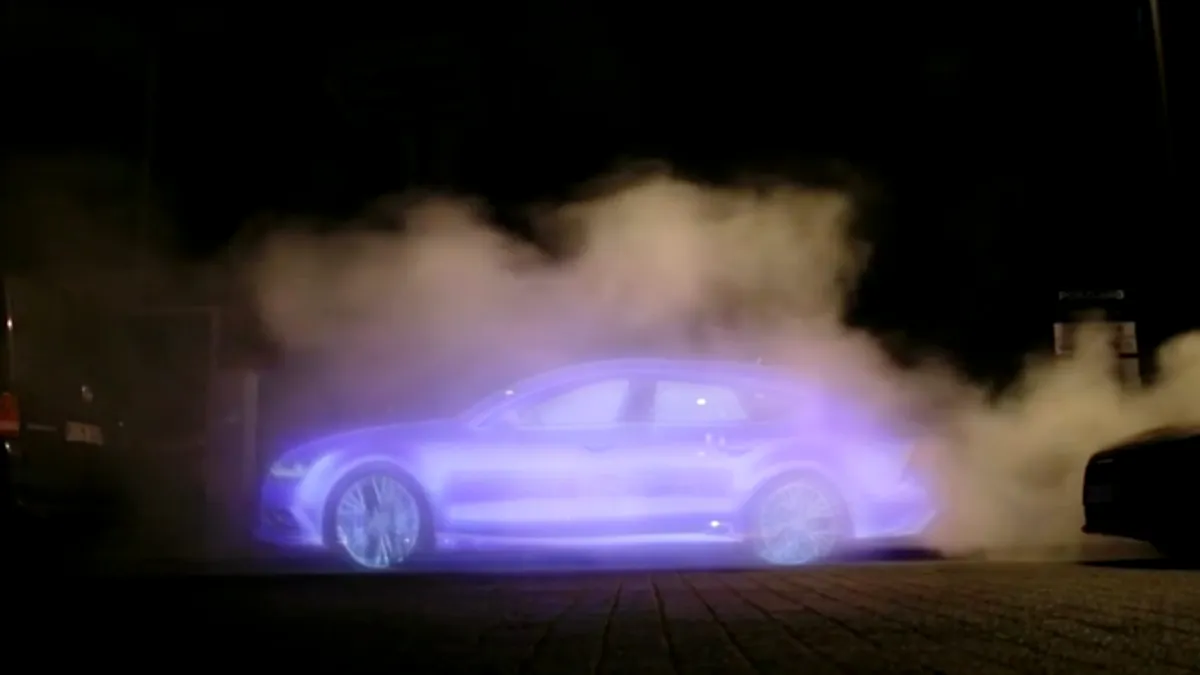 Spotul publicitar pentru Audi A7 H-Tron este magic [VIDEO]