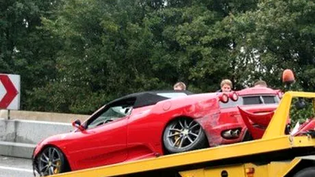 Accident Ferrari F430 Spider