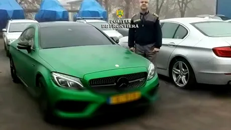 A vrut să intre în țară cu un Mercedes verde, dar a avut un șoc la vamă!