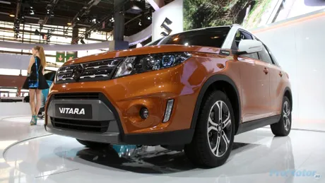 Crossover-ul Suzuki Vitara debutează oficial la Salonul Auto de la Paris 