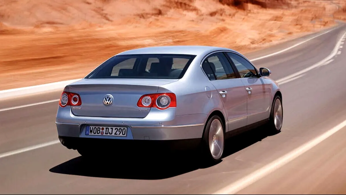 Un Volkswagen Passat B6 a depășit borna de un milion de kilometri. Modelul aparține unei firme din Târgoviște